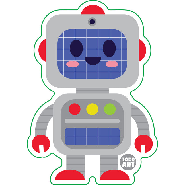 Robot Vinyl Sticker