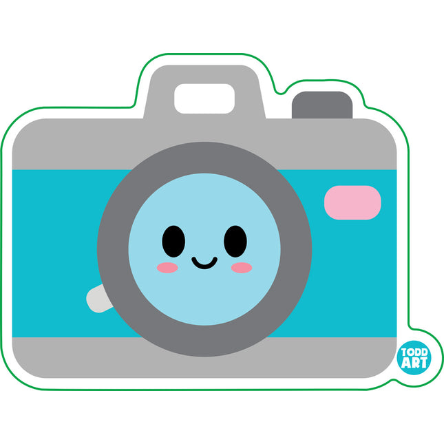 Camera Vinyl Sticker