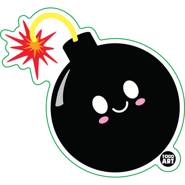 Bomb Vinyl Sticker