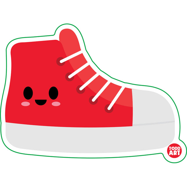 Sneaker Vinyl Sticker