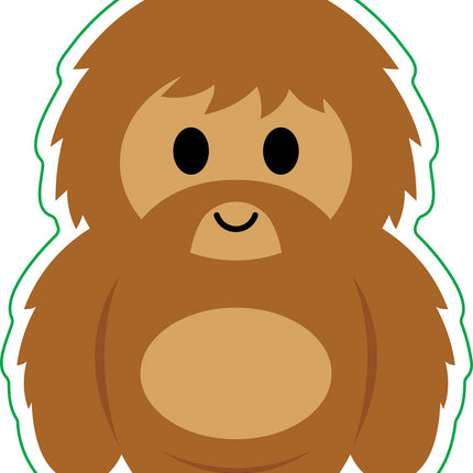 Bigfoot Vinyl Sticker