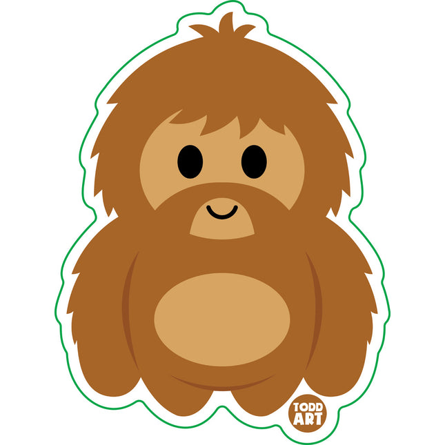 Bigfoot Vinyl Sticker