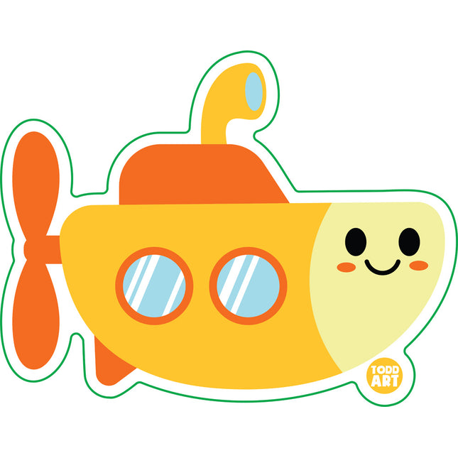 Submarine Vinyl Sticker