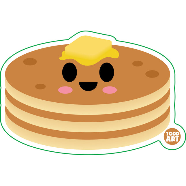 Pancakes Vinyl Sticker