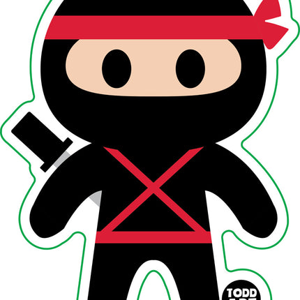 Ninja Vinyl Sticker