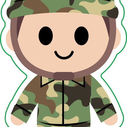 Soldier Vinyl Sticker