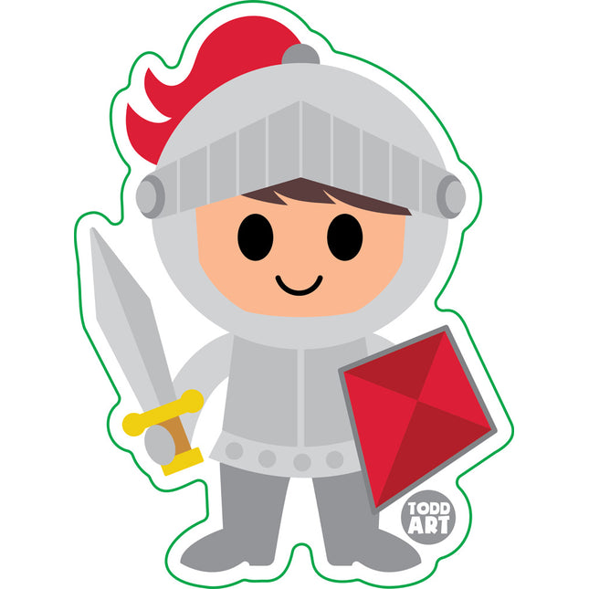 Knight Vinyl Sticker