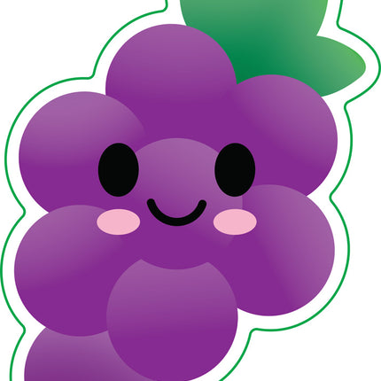 Grapes Vinyl Sticker