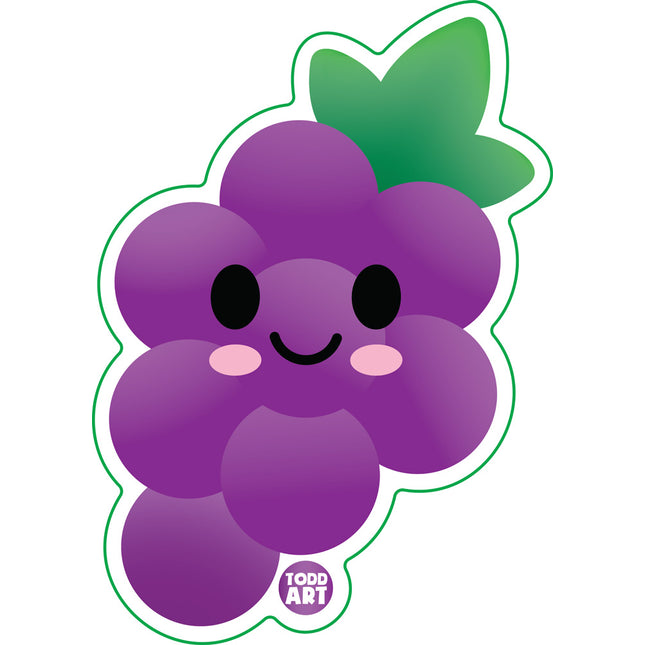 Grapes Vinyl Sticker