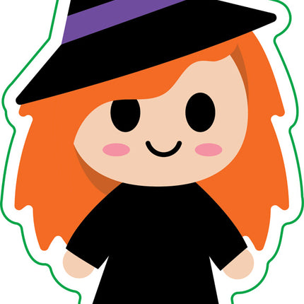 Witch Vinyl Sticker