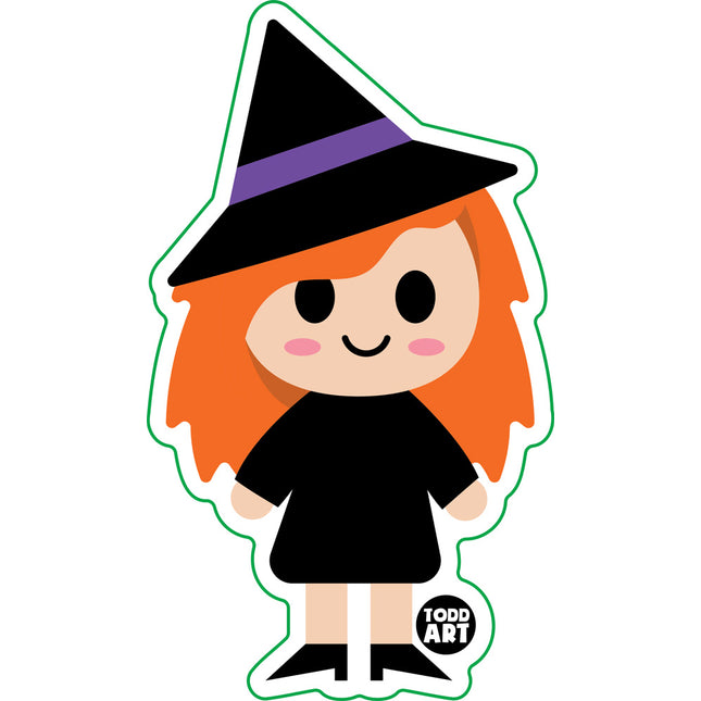 Witch Vinyl Sticker