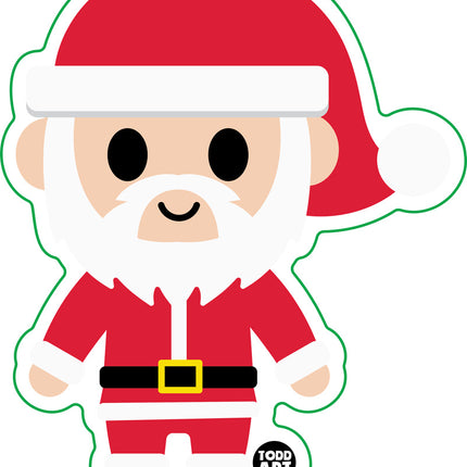 Santa Claus Vinyl Sticker