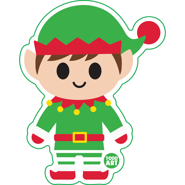 Elf Vinyl Sticker