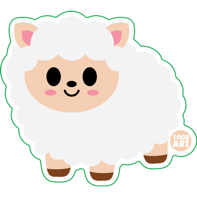Sheep Vinyl Sticker