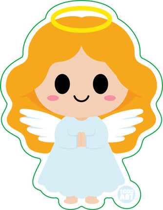 Angel Vinyl Sticker