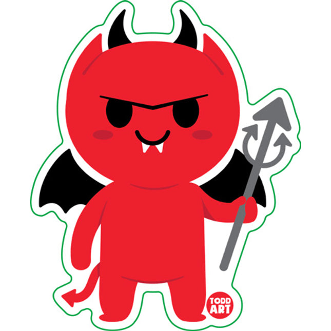 Devil Vinyl Sticker