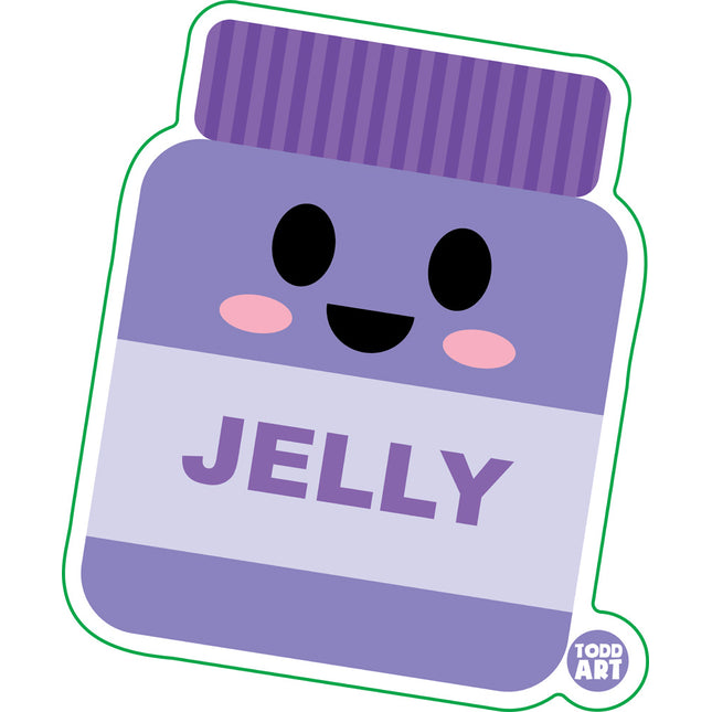Jelly Vinyl Sticker