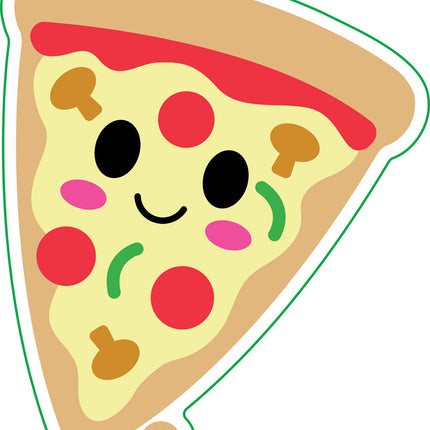 Pizza Vinyl Sticker