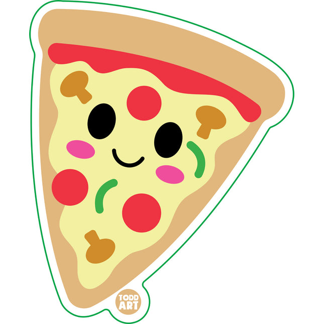 Pizza Vinyl Sticker