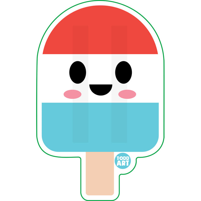 Popsicle Vinyl Sticker