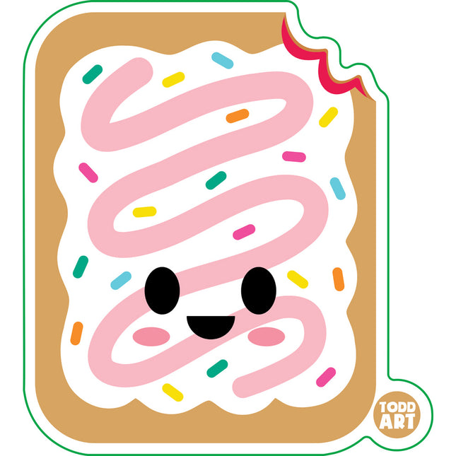 Pop Tart Vinyl Sticker