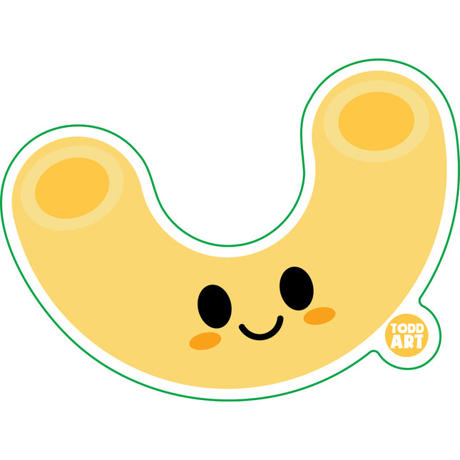 Macaroni Vinyl Sticker