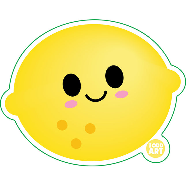 Lemon Vinyl Sticker