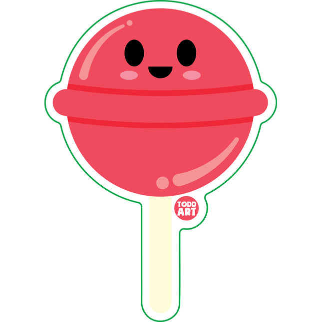 Lollipop Vinyl Sticker