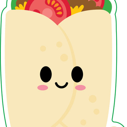 Burrito Vinyl Sticker