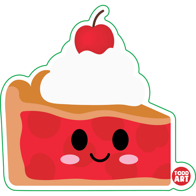 Cherry Pie Vinyl Sticker