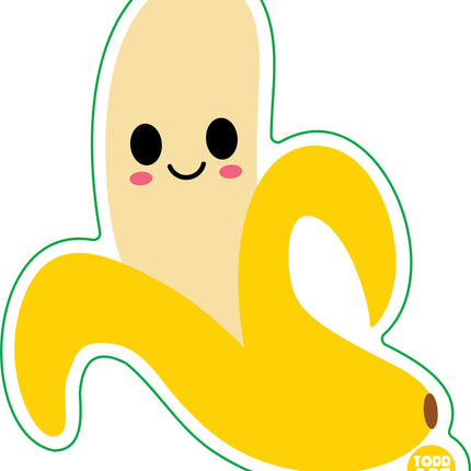 Banana Vinyl Sticker