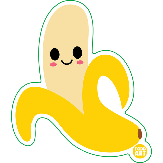 Banana Vinyl Sticker