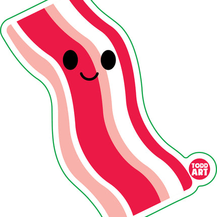 Bacon Vinyl Sticker