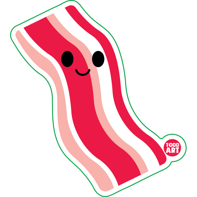 Bacon Vinyl Sticker