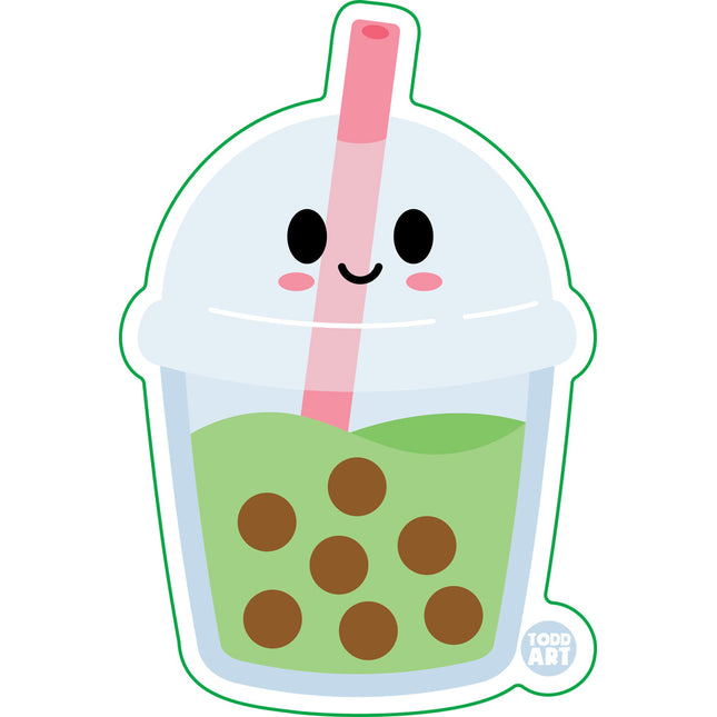 Boba Tea Vinyl Sticker