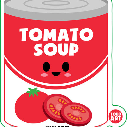 Tomato Soup Vinyl Sticker