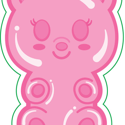 Gummi Bear Girl Vinyl Sticker