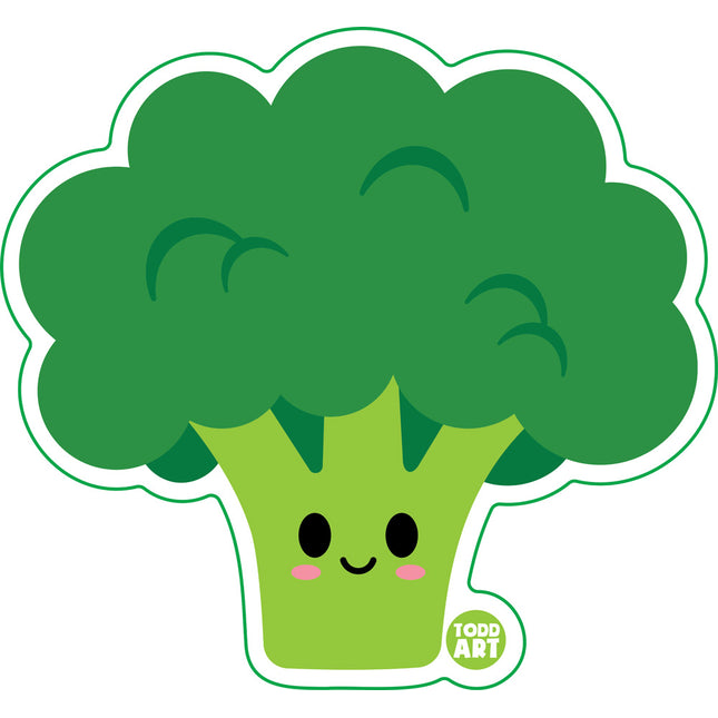 Broccoli Vinyl Sticker