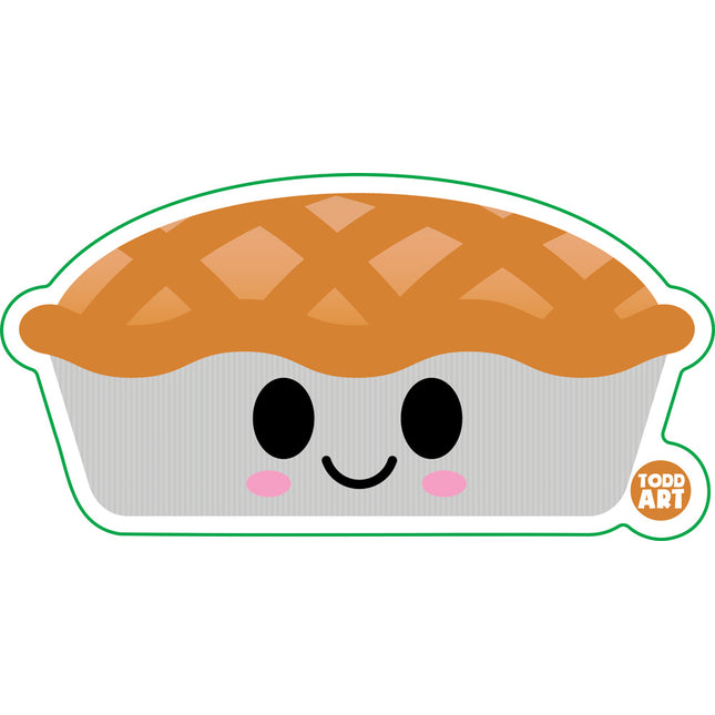 Apple Pie Vinyl Sticker