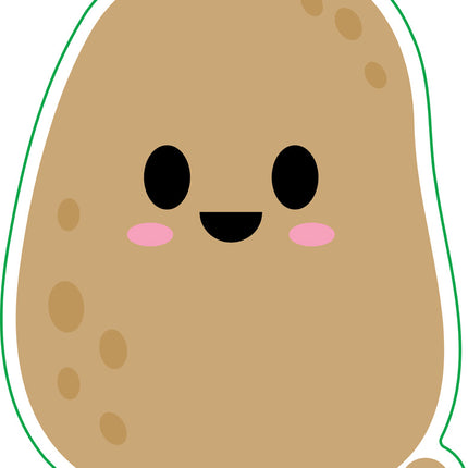 Potato Vinyl Sticker