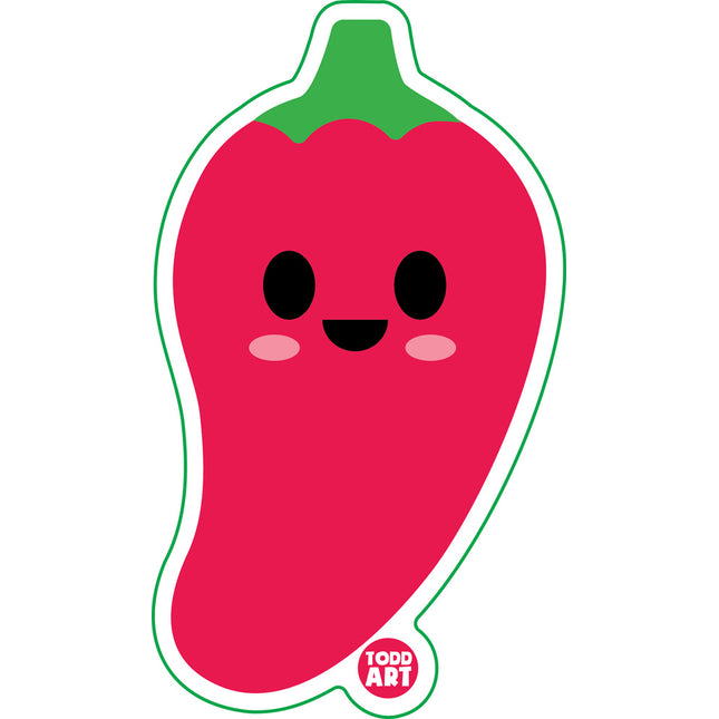 Pepper Vinyl Sticker