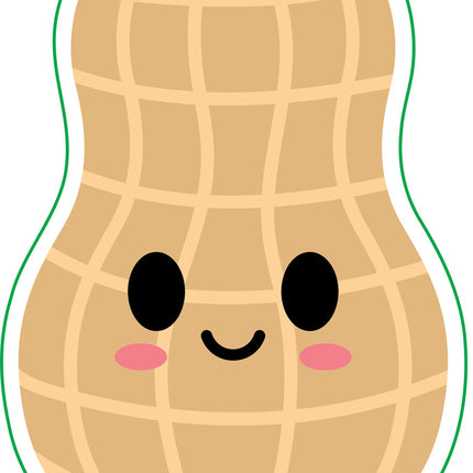 Peanut Vinyl Sticker