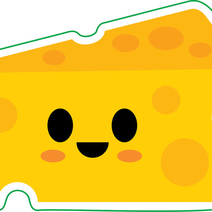 Cheese Vinyl Sticker