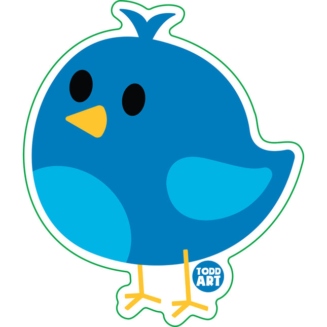 Bluebird Vinyl Sticker
