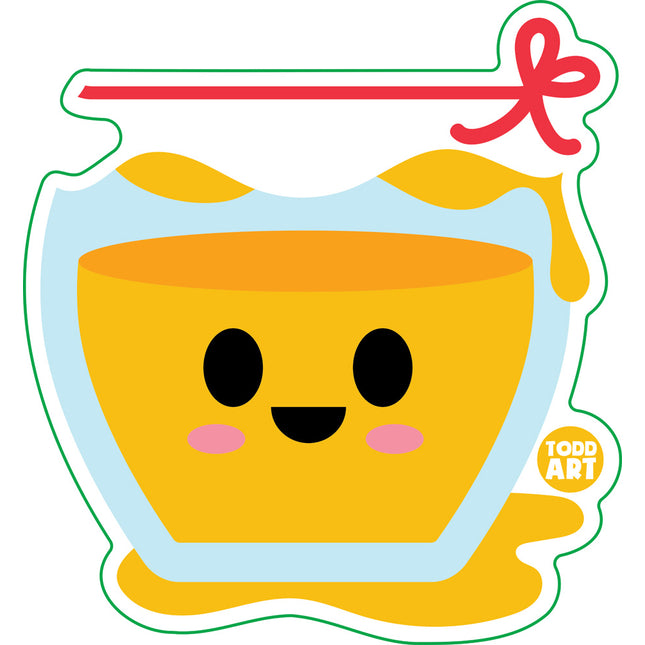 Honey Pot Vinyl Sticker