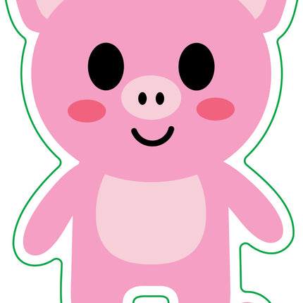 Pig Vinyl Sticker