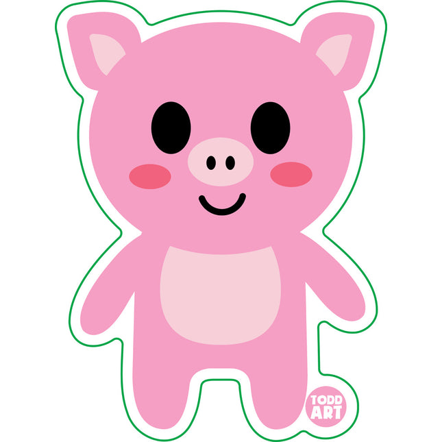 Pig Vinyl Sticker