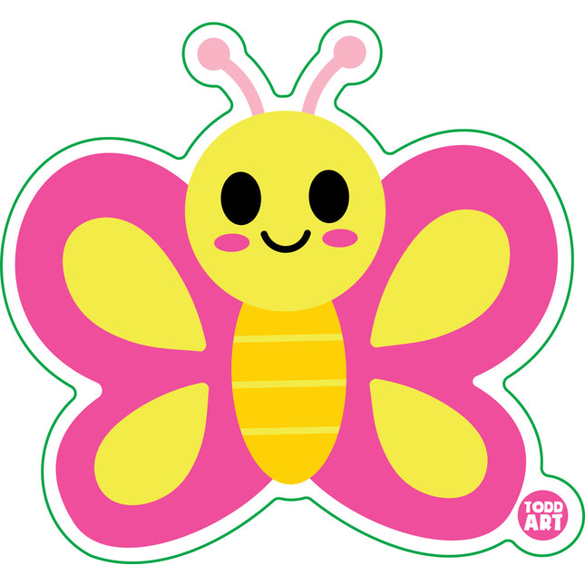 Butterfly Vinyl Sticker