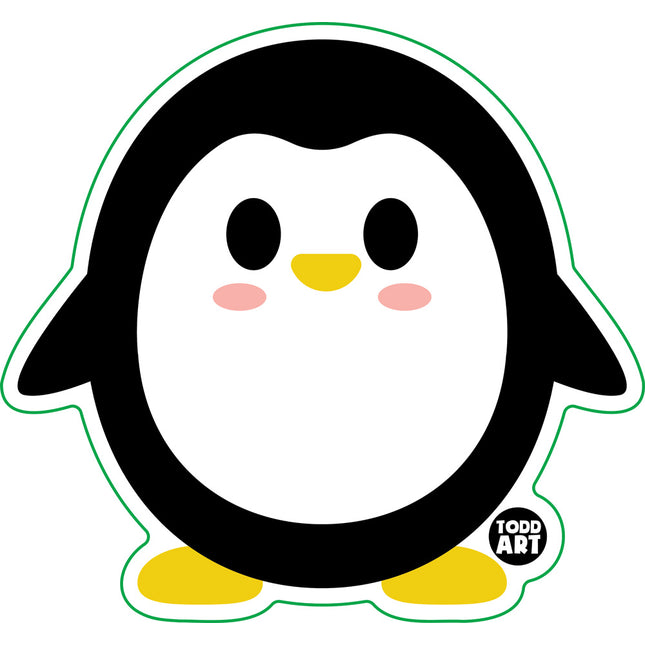 Penguin Vinyl Sticker