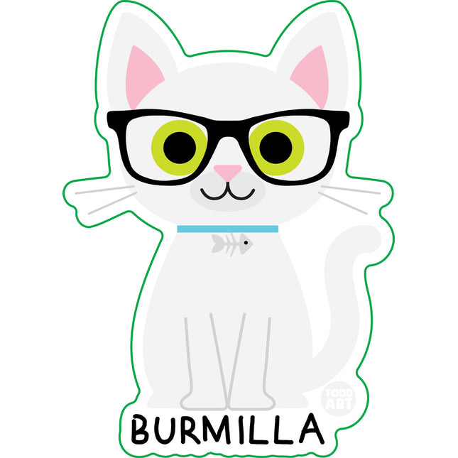 Bow Wow Meow Carin Terrier Vinyl Sticker